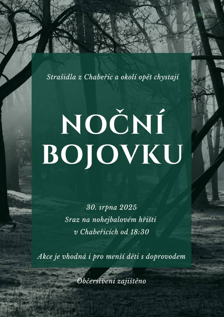 Letošní Bojovka bude 30. srpna