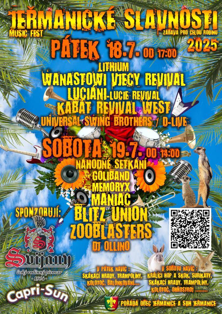 Začínáme již zítra. Pro všechny je připraven bohatý program.  Přijďte se podívat!