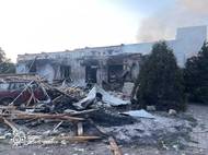 Následky ostřelování v Dobropillji v Doněcké oblasti