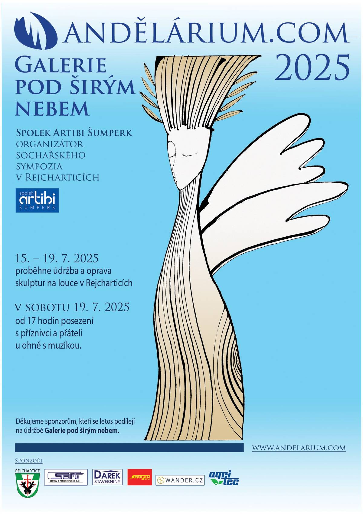 dovolujeme si vás pozvat na andělárium