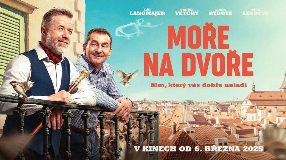Přijďte nasát 18.7 letní atmosféru do venkovního kina na film Moře na dvoře. Promítání s připraveným posezením za Obecním domem se začátkem promítání od 20:00h. Vlastní deky či občerstvení možné.