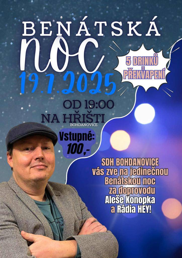 Benátská noc v Bohdanovicích - 19. 7. 2025