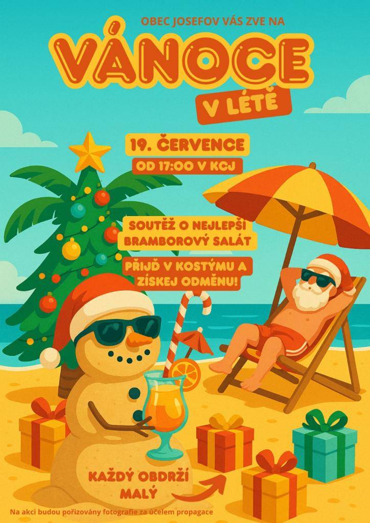 Vánoce v létě