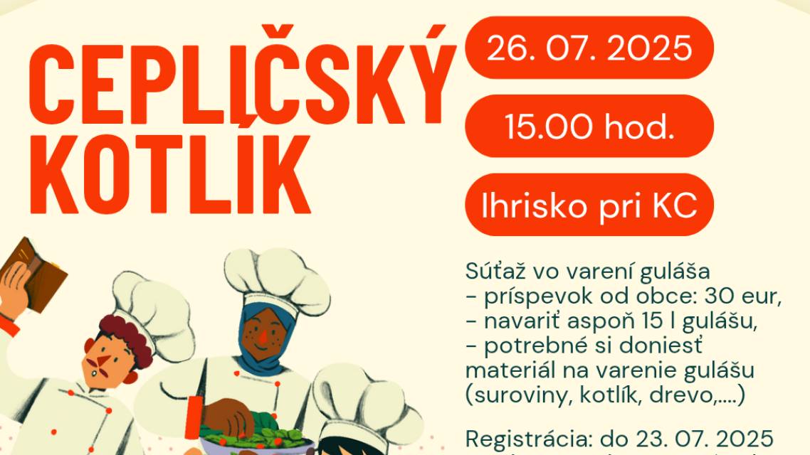 V sobotu 26. júla 2025 pri Komunitnom centre