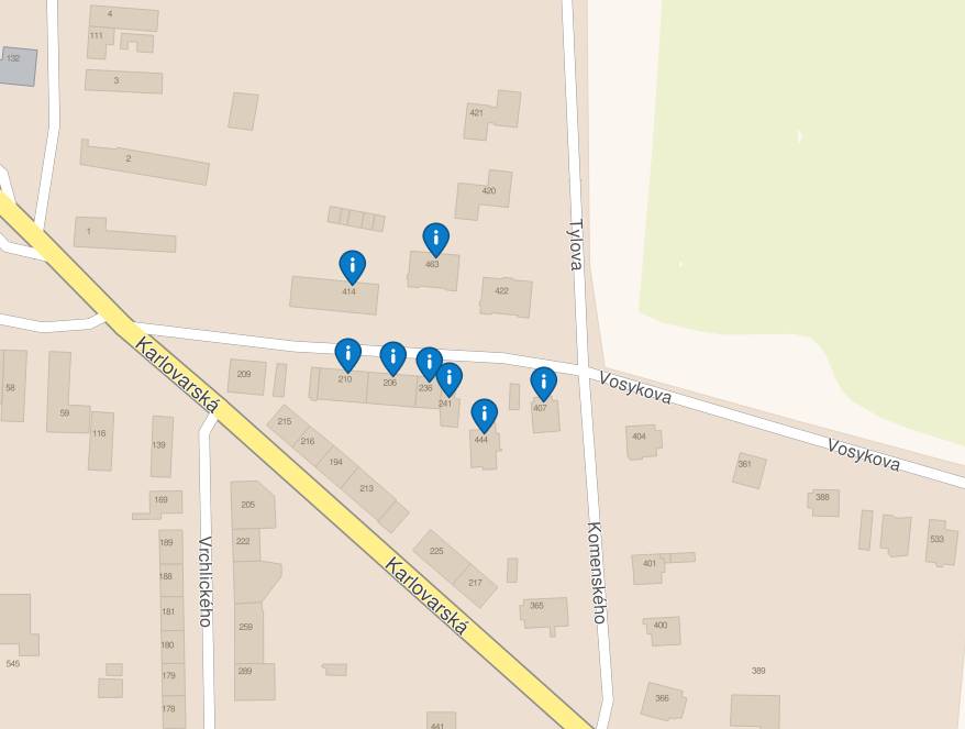 Havarijní odstávka vody - ul. Vosykova - 21.7.2025