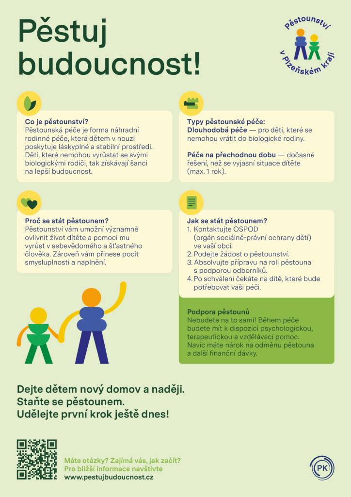 Plzeňský kraj podporuje pěstounství