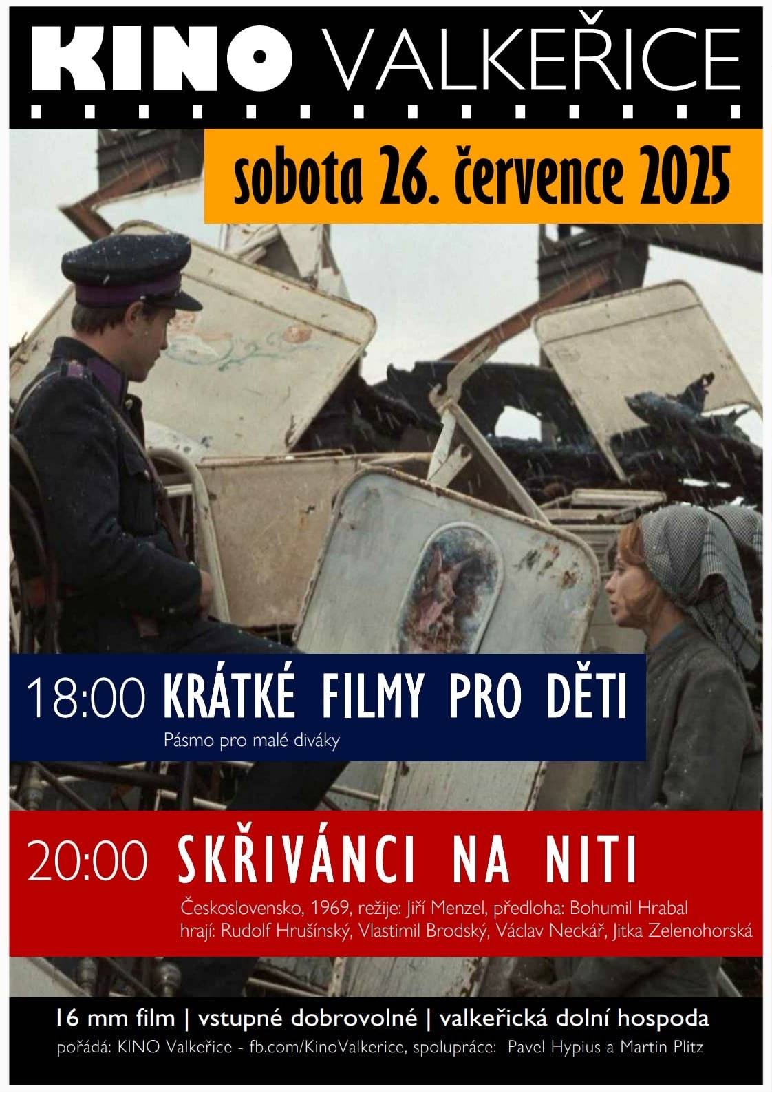 Přijďte se podívat na promítání.