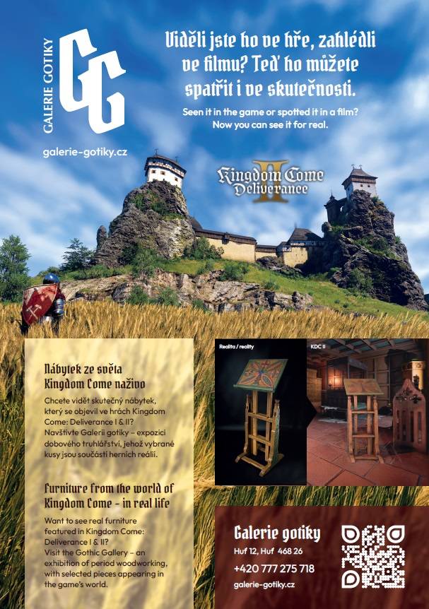 Nábytek ze světa Kingdom Come naživo