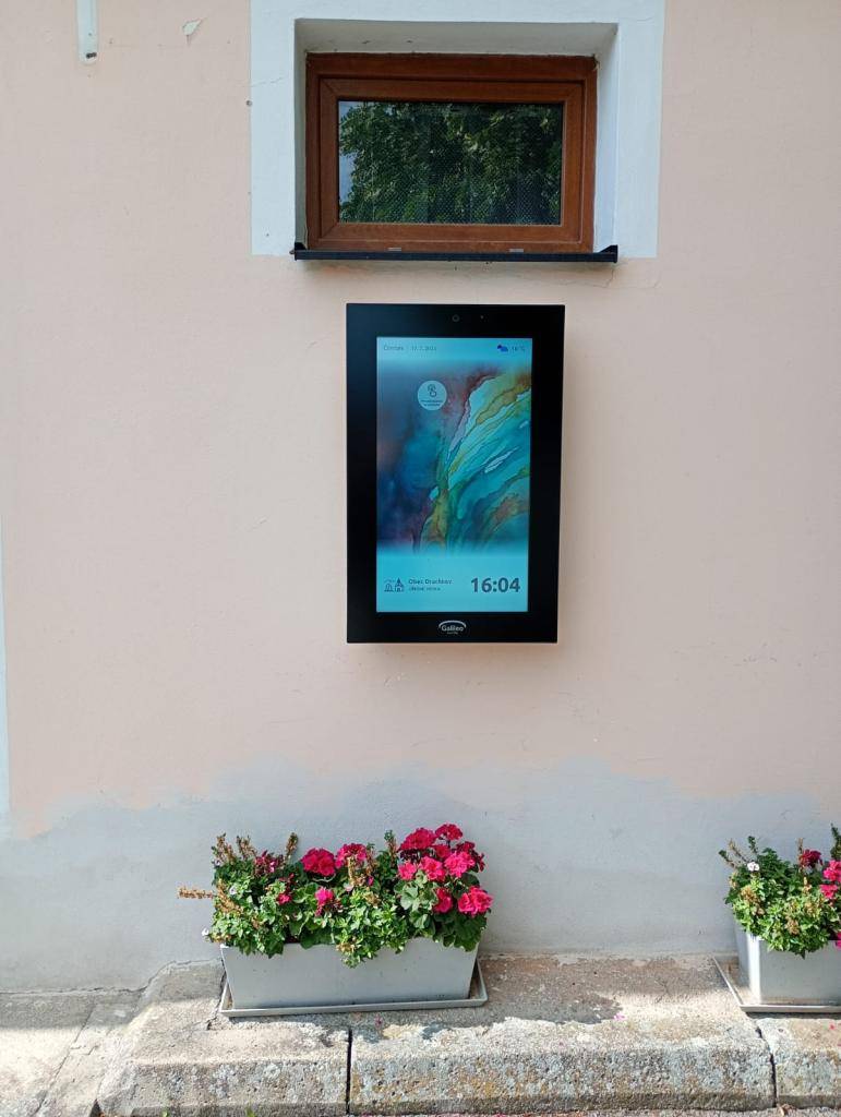 Informace k nově nainstalované elektronické úřední desce.