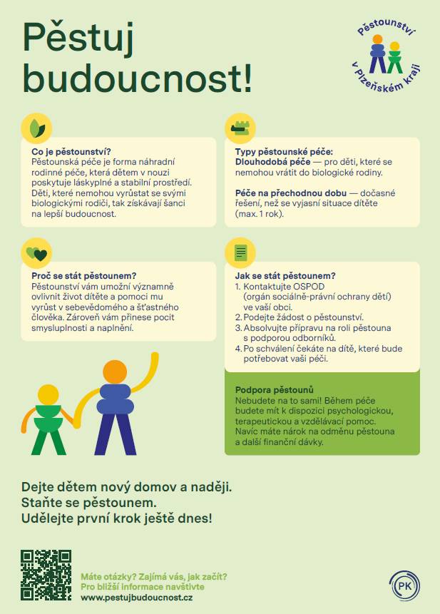 Pěstounství v Plzeňském kraji