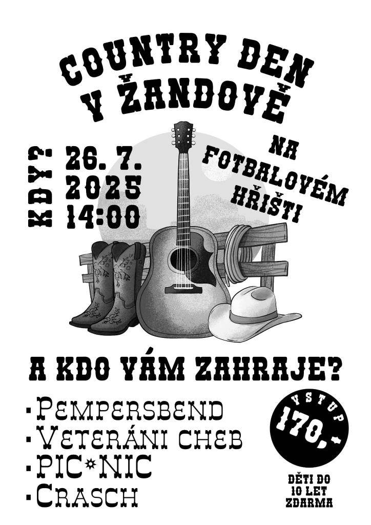 V sobotu 26.7.2025 od 14:00 na hřišti TJ Sokol