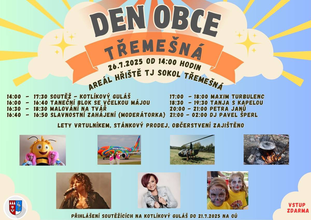 Úprava v programu vystupujících umělců...