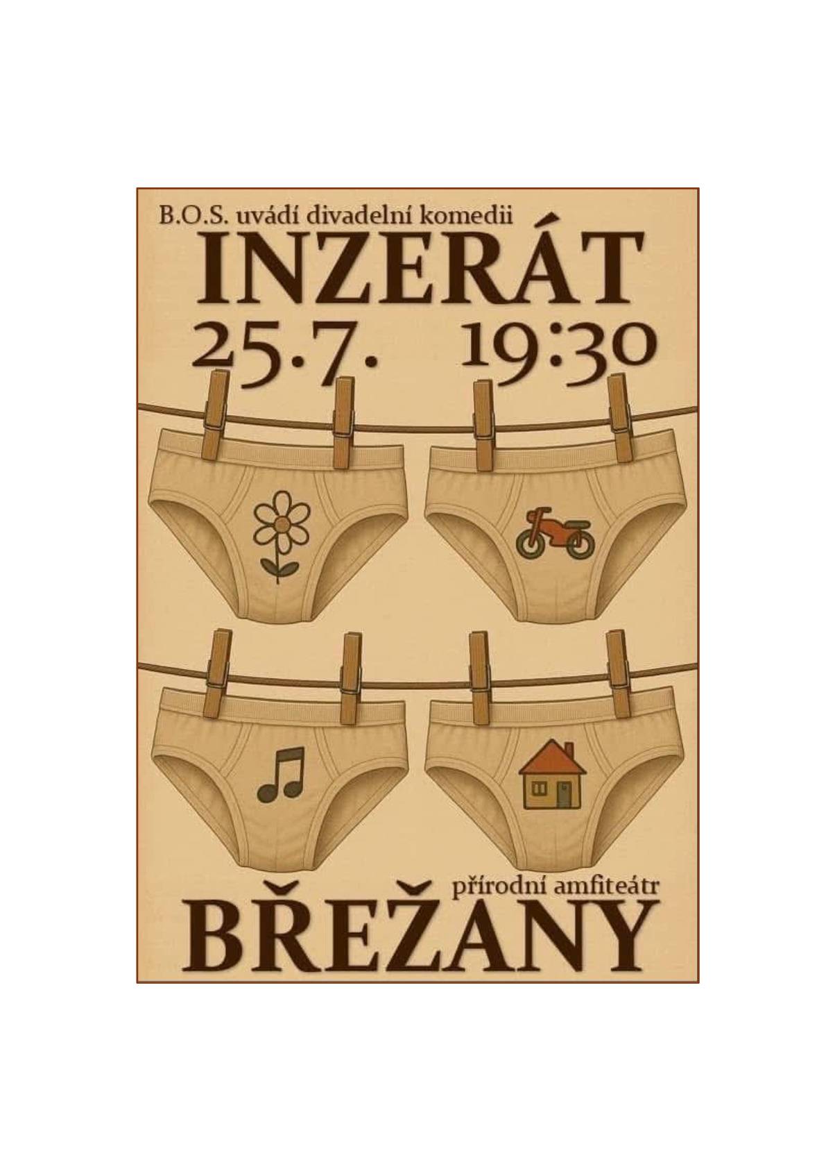 25.7. - divadelní představení od 19.30 hod. 26.7. - zábava U Skály od 21.00 hod. 27.7. - mše v kapli od 14.00 hod. 27.7. - ve stanu na návsi Toulavá kapela od 15.00 hod.