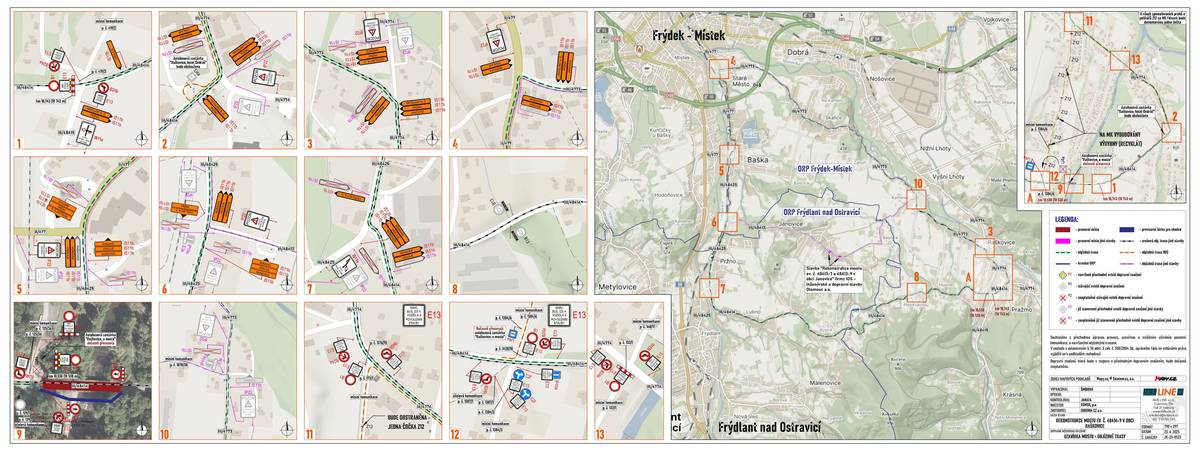 V termínu od 28.07.2025 do 30.11.2025 bude společnost EUROVIA CZ a.s. realizovat stavbu "Rekonstrukce mostu ev. č. 48414-9 v obci Raškovice" (poblíž zastávky Raškovice, u mostu). V této souvislosti dojde k úplné uzavírce na silnici č. III/48414 v km 10,538-10,743. Vjezd vozidlům na uzavřené místní komunikace bude umožněn pouze BUS, IZS a vozidlům s povolením vjezdu vydaným na konkrétní vozidlo odpovědnou osobou společnosti EUROVIA CZ a.s. Více informací naleznete ve veřejné vyhlášce a přílohách, které jsou umístěny na úřední desce a v přiložené mapě.