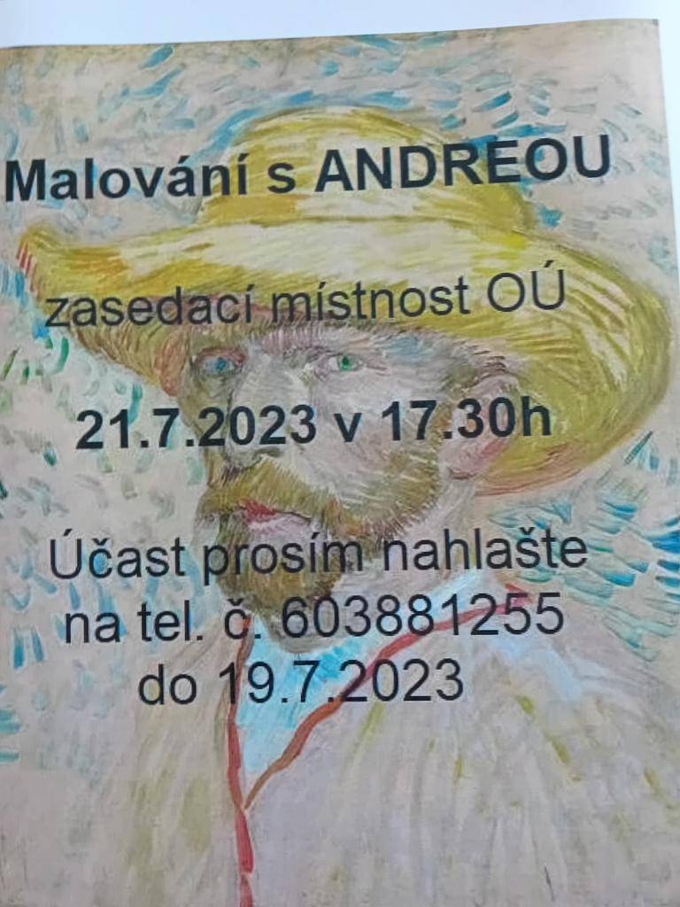Malování s Andreou