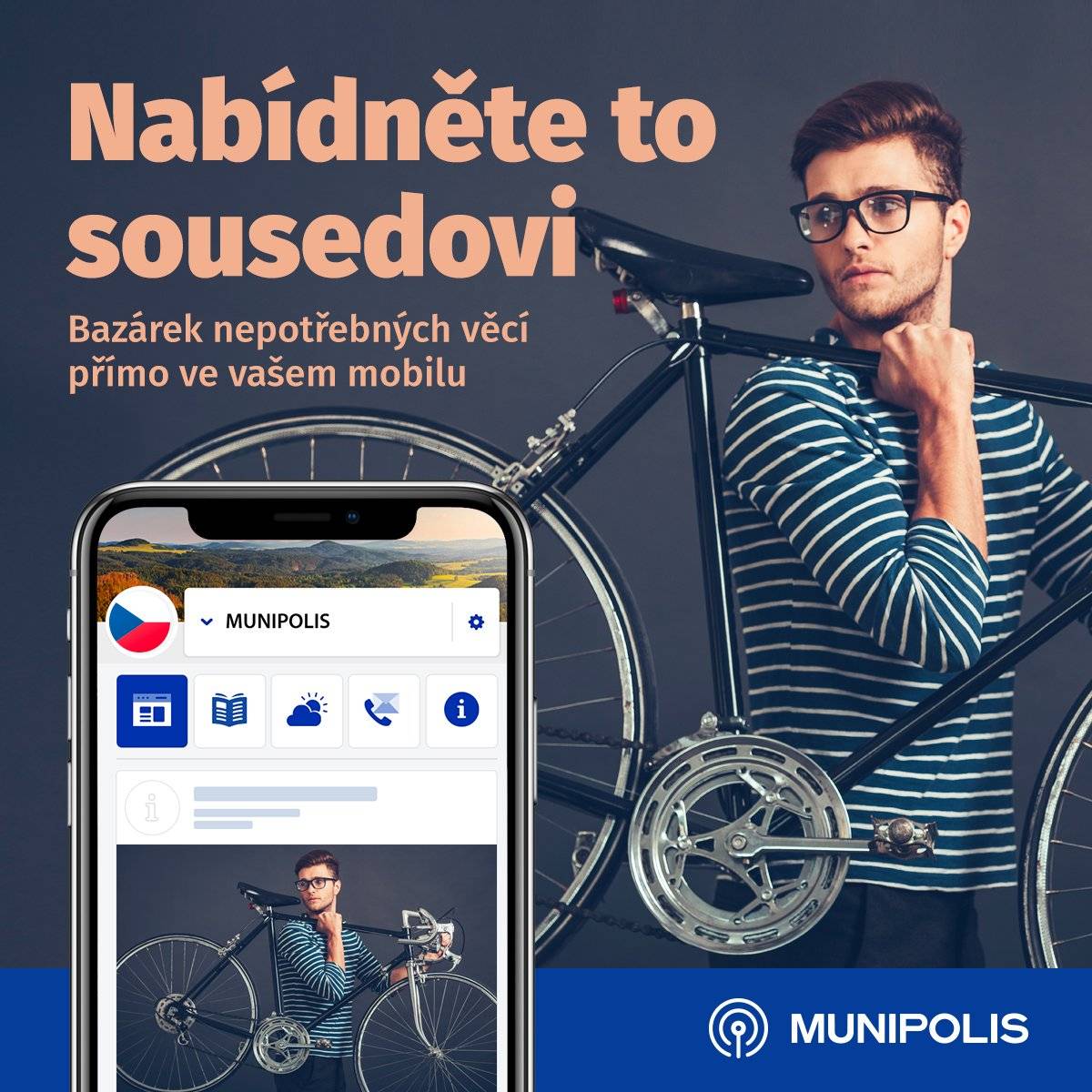 Zde můžete nabídnout k prodeji nebo výměně věci, které již sami nepotřebujete, ale mohou být užitečné ještě pro někoho jiného bez nutnosti chodit na poštu. Může se jednat o oblečení, nábytek, knihy, hračky nebo jiný domácí majetek ...    Stačí být přihlášený k odběru informací z Holetína a kliknout na Přidat příspěvek (vlevo pod nadpisem Bazárek) Dále si hlídat, zda na váš příspěvek nebyla přidána reakce