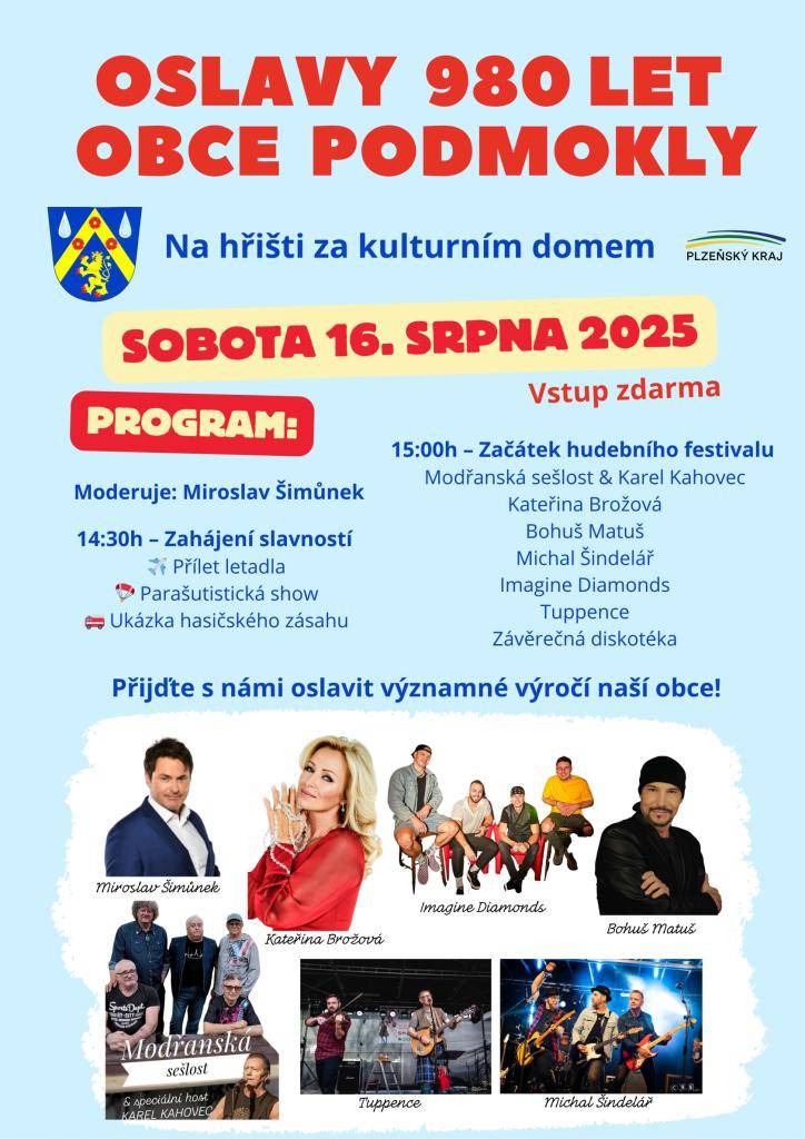 Dalším vystupujícím bude Michal Šindelář.