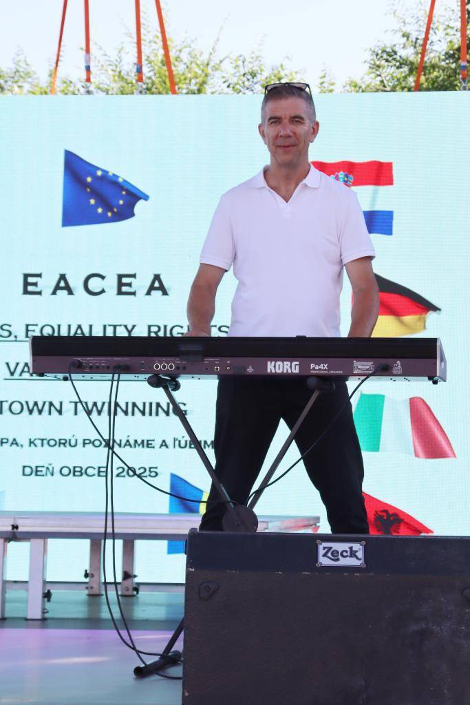 V prílohe: Zhrnutie projektu: Európa, ktorú poznáme a ľúbime  podporené prostredníctvom: EACEA (Brusel) Subjekt: Citizens, Equality, Righs and Values Programme (CERV), Call: CERV-2023-CITIZENS-TOWN-TT, Proposal number: 101156896