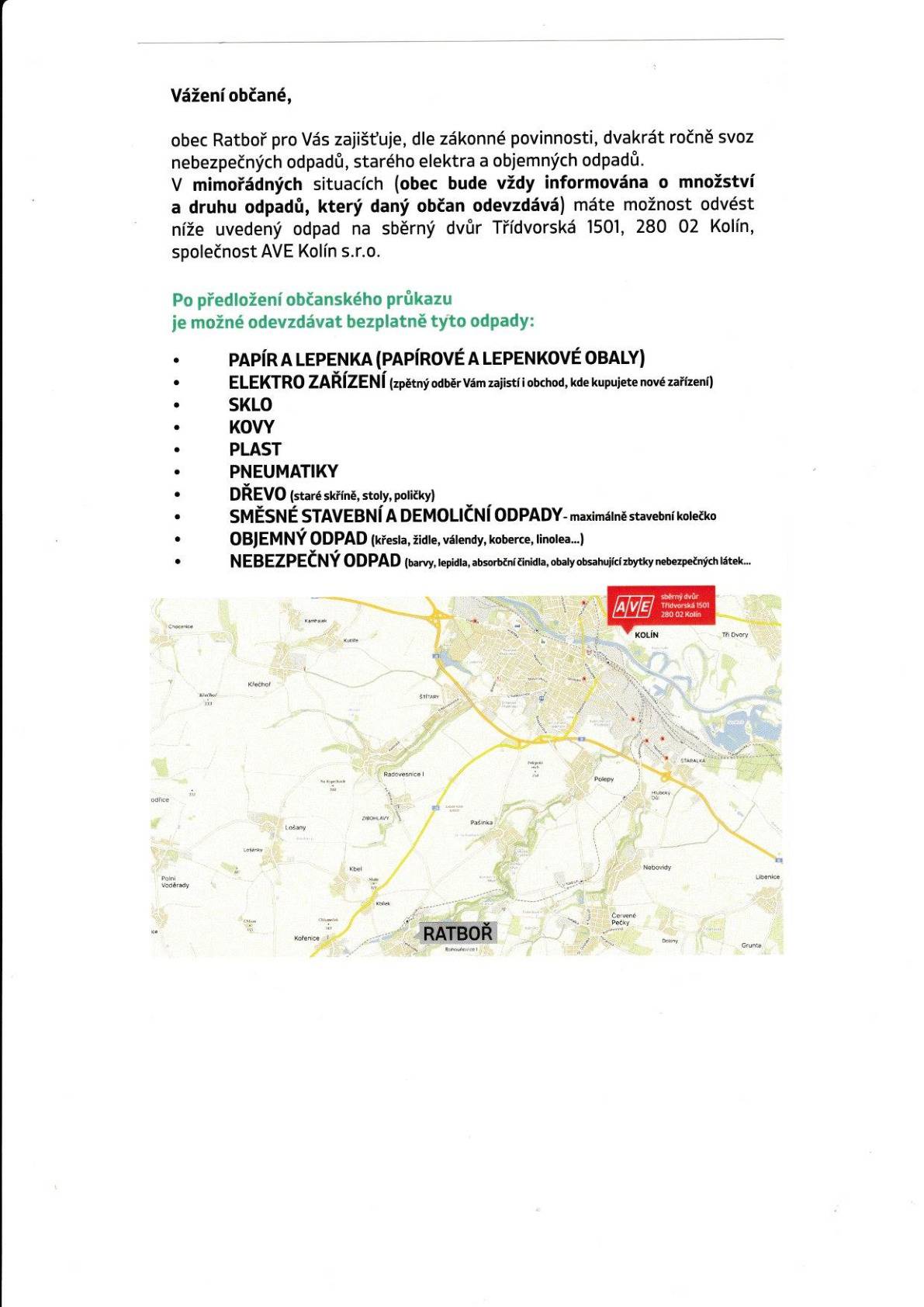 Platí pouze pro mimořádné situace.