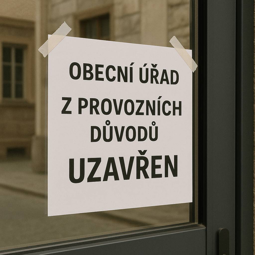 Z provozních důvodů bude obecní úřad ve Zbyslavicích od 4. 8. do 15. 8. 2025 uzavřen. V naléhavých případech volejte na telefonní číslo 558 955 721.