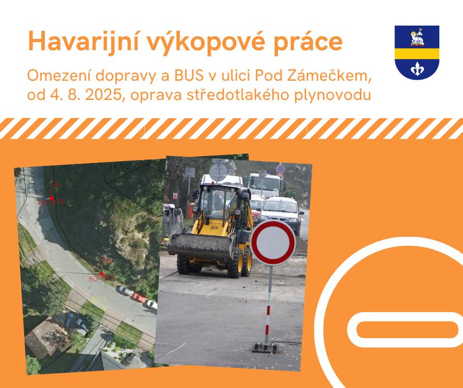 🚧 AKTUALIZOVÁNO: Havarijní výkopové práce v ulici Pod Zámečkem z důvodu opravy STL plynu si vyžádají rozšíření na celou vozovku. 🚌 Z toho důvodu nebude možný průjezd autobusové linky č. 162 ‼️.  🚍 Dnes ještě 162 pojede v rámci kyvadlové dopravy až na konečnou točnu (včetně nočního spoje 913), 🔃 od zítra 5:00 bude 162 zkrácena, projede Bolebořskou a Oseckou se vrátí zpět po své trase na Kobylisy. Bližší informace k délce uzavírky zatím nemáme a budeme dále informovat.