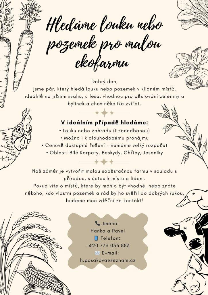 Více informací na plakátu.