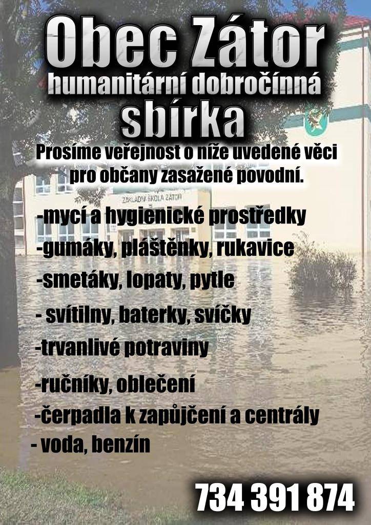 Sbírka pro Zátor