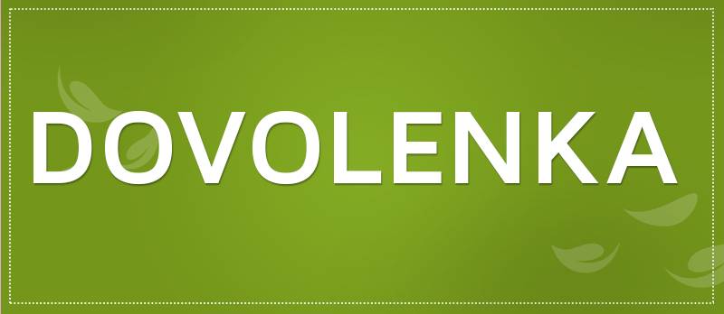 Čerpanie dovolenky.