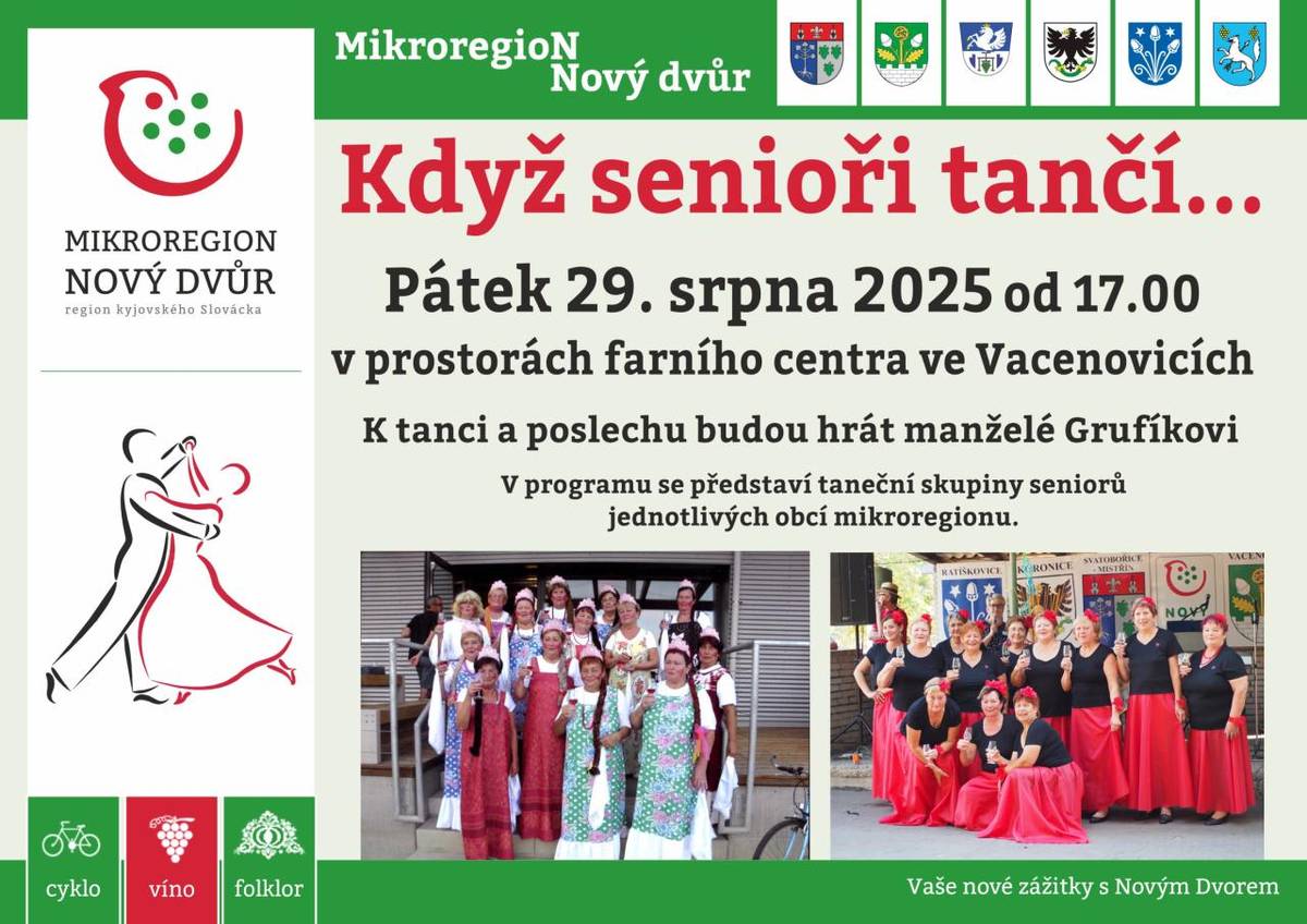 v pátek 29.8.2025 od 17 h v prostorách farního centra ve Vacenovicích.