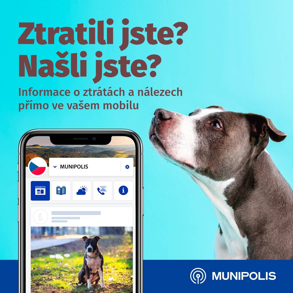 Ve ztrátách a nálezech můžete informovat o ztracených věcech (např. klíče, tašky, mobilní telefony) a domácích mazlíčcích nebo o nálezech, které by mohly být vráceny jejich majitelům