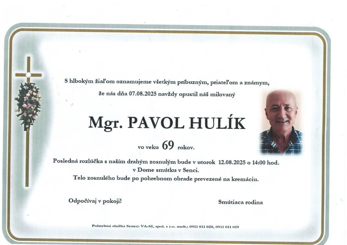 P. Mgr. Pavol Hulík