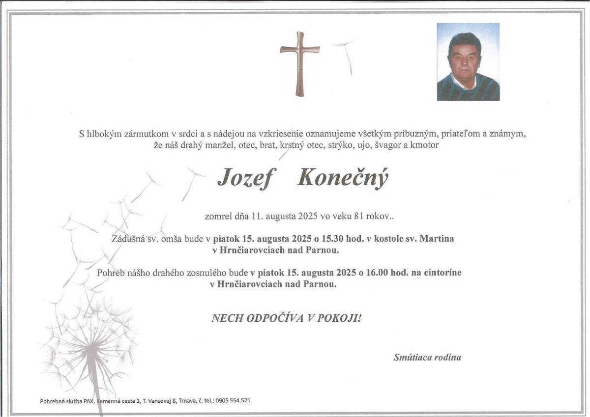 pán Jozef Konečný