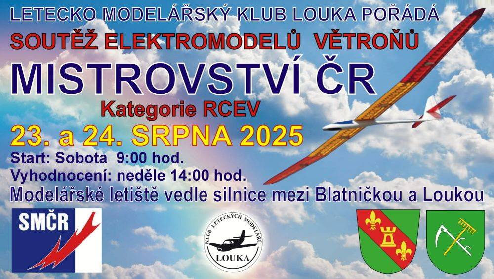 Místní LMK pořádá soutěž 3. a 24.8.2025