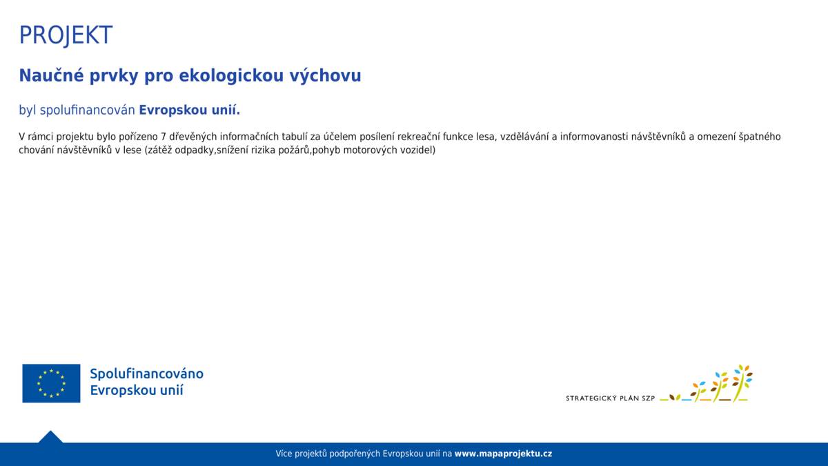 Publicita k projektu