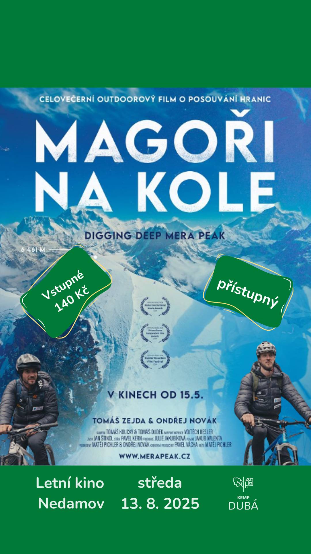 Vážení občané, s malým zpožděním kvůli technickým potížím vychází nové číslo Dubáčku. Prozatím ho s vámi sdílíme elektronicky, do konce týdne by měl být u vás i v tištěné podobě. Lehněte si na lehátko a začtěte se do listovací verze, kterou najdete zde. Verzi ke stažení naleznete na webu města Dubá.  A nezapomeňte - dnes večer vás srdečně zveme do letního kina. Přijďte si užít příjemný filmový večer pod padajícími hvězdami. Těšíme se na vás.
