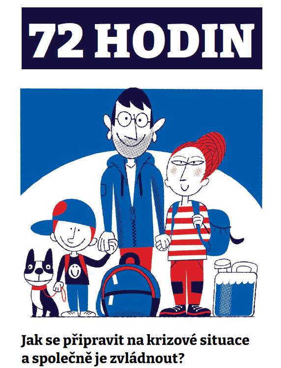 Ministerstvo vnitra ČR spustilo projekt „72 hodin – Jak se připravit na krizové situace a společně je zvládnout", ucelené informace k připravenosti na krizové situace, se kterými se v České republice můžete setkat, jsou dostupné široké veřejnosti na adrese https://www.72h.gov.cz