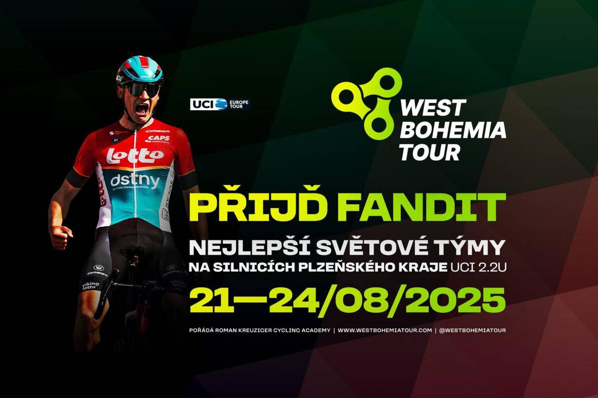 Přes území našich obcí povede trasa cyklistického závodu West Bohemia Tour