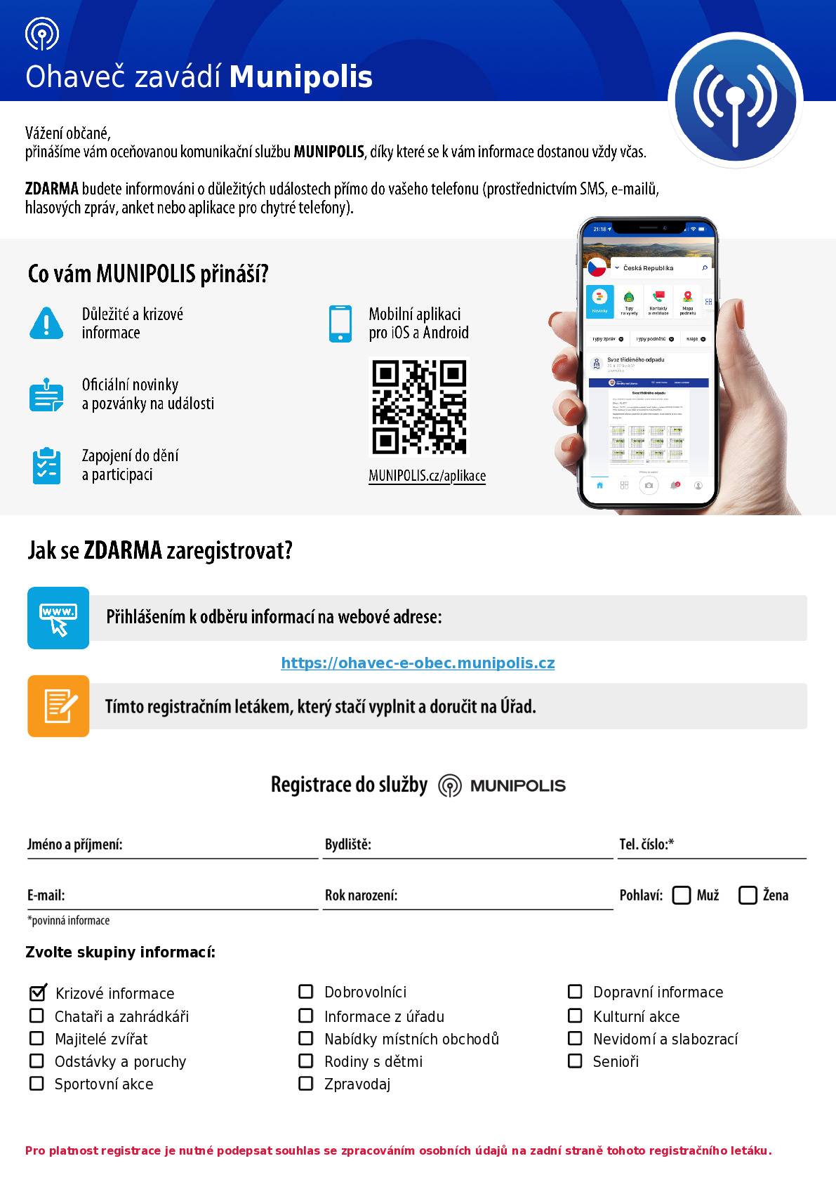 zveme Vás na večerní setkání.