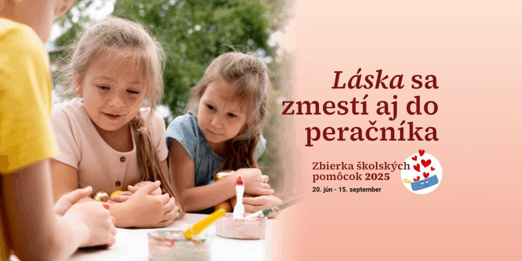 Arcidiecézna charita KE sa aj v tomto roku zapája do celoslovenskej Zbierky školských pomôcok. Cieľom zbierky je pomôcť deťom zo sociálne slabších rodín pripraviť sa na nový školský rok bez stresu a hanby, že nemajú to, čo ich spolužiaci