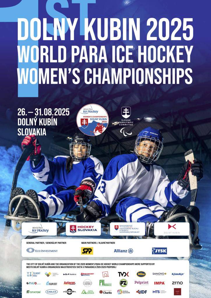 V Dolnom Kubíne sa od 26. do 31. augusta 2025 uskutoční otvárací ceremoniál Svetového pohára v para hokeji. Prvý deň začína predstavením a pokračuje zápasmi medzi špičkovými tímami z celého sveta.