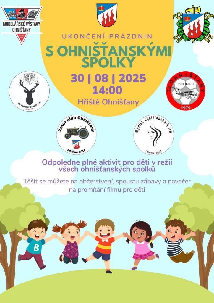 Rozloučení s prázdninami společně s ohnišťanskými spolky