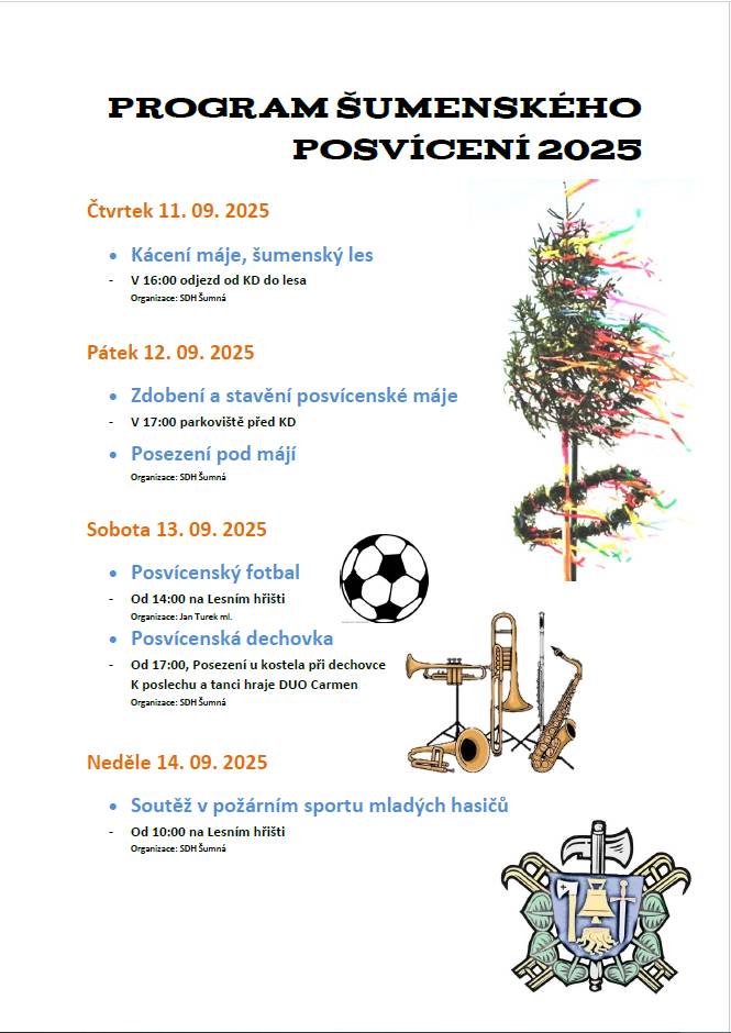 Šumenské posvícení 2025