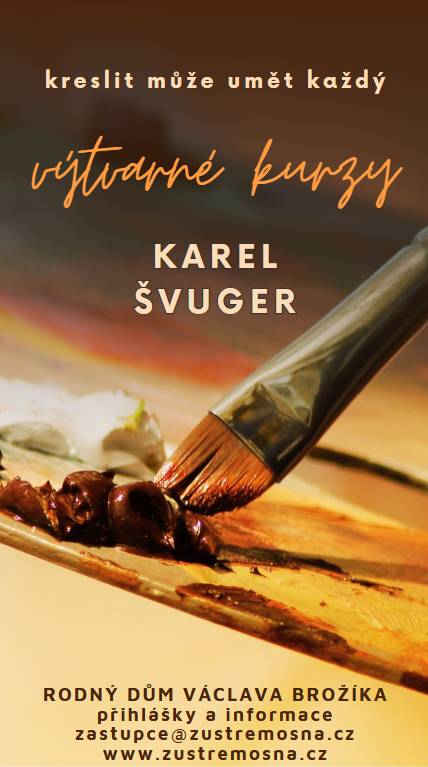 ZUŠ Třemošná pořádá v novém školním roce výtvarné kurzy pod vedením Karla Švugera