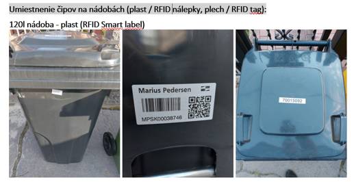 Nový systém na účely elektronickej evidencie nádob na zmesový komunálny odpad prostredníctvom elektronických RFID čipov umiestnených na zberných nádobách o objeme 110 1, 120 1, 240 l, a 1100 I na území obce Udiča a elektronického snímania všetkých realizovaných vývozov týchto nádob.