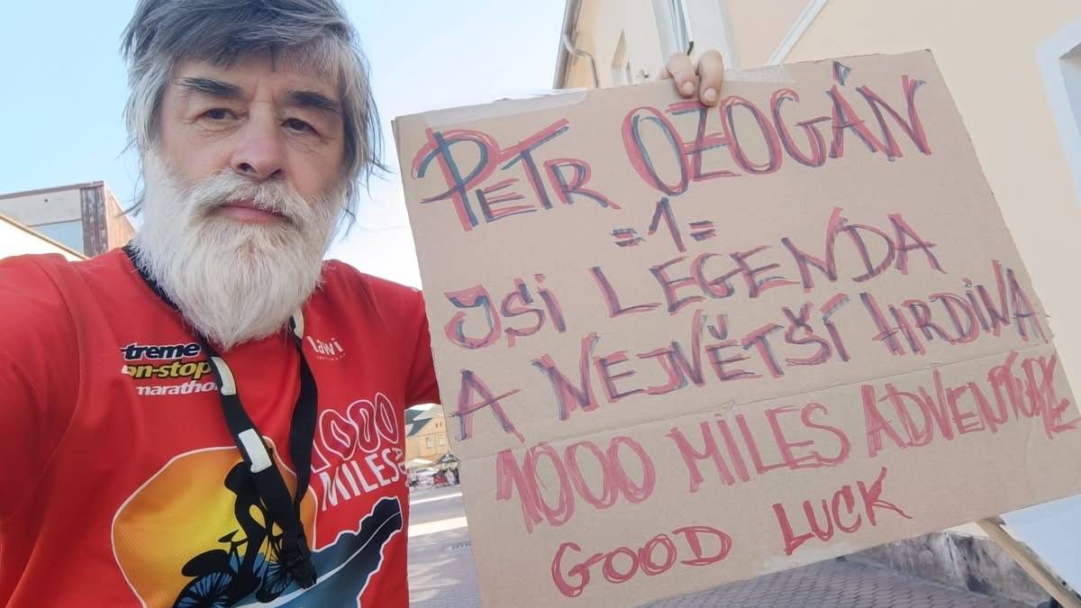 Patnáctkrát za sebou na startu závodu 1000 mil. Tentokrát došel do půlky , jen 500 mil. Přesto , byl to letos jeden z nejnáročnějších ročníků závodu jak sám pan Petr říká .