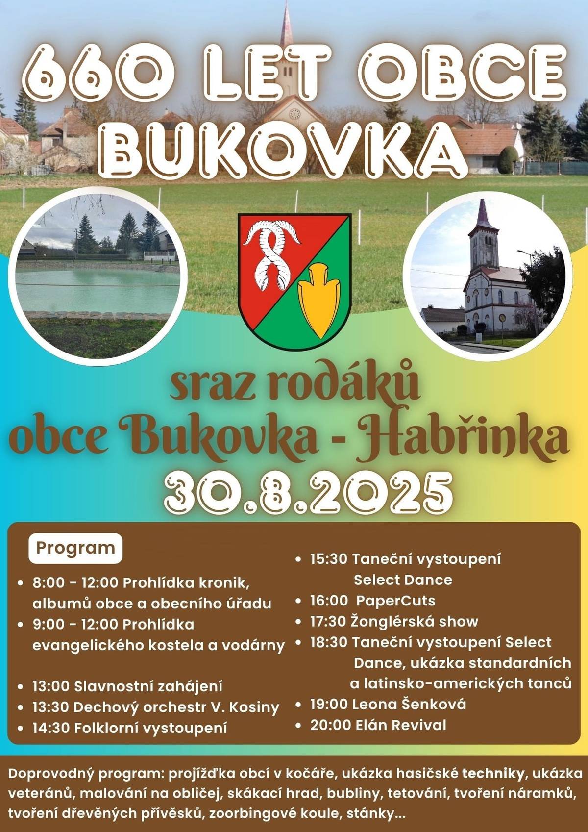 660 LET OBCE BUKOVKA 30.8.2025