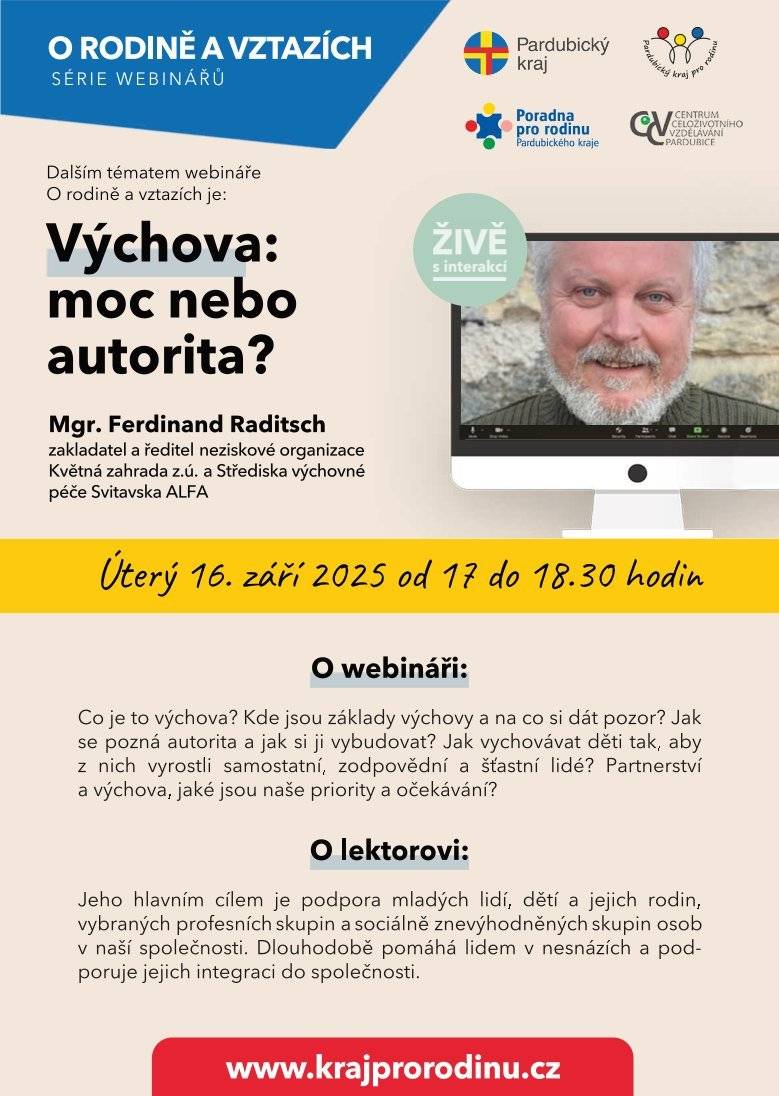 Výchova: moc nebo autorita?