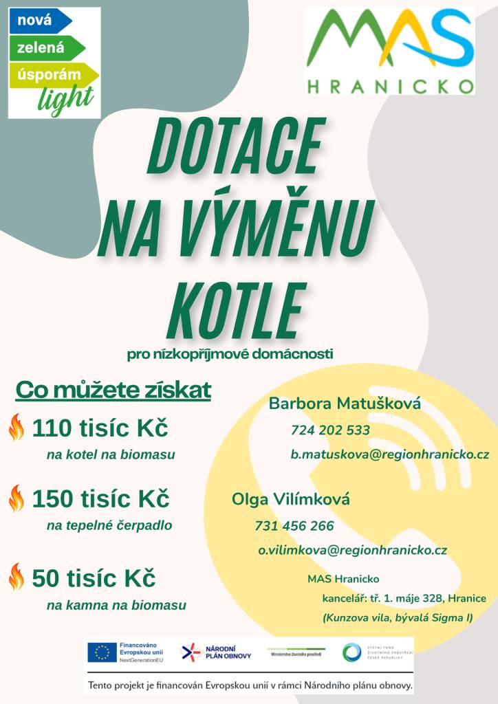 NZÚ Light, Oprav dům po babičce - MAS Hranicko stále administruje žádosti