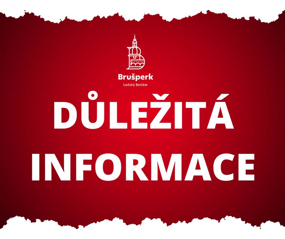 Město Brušperk informuje o aktuální situaci ohledně ordinace praktického lékaře MUDr.Kudělkové.