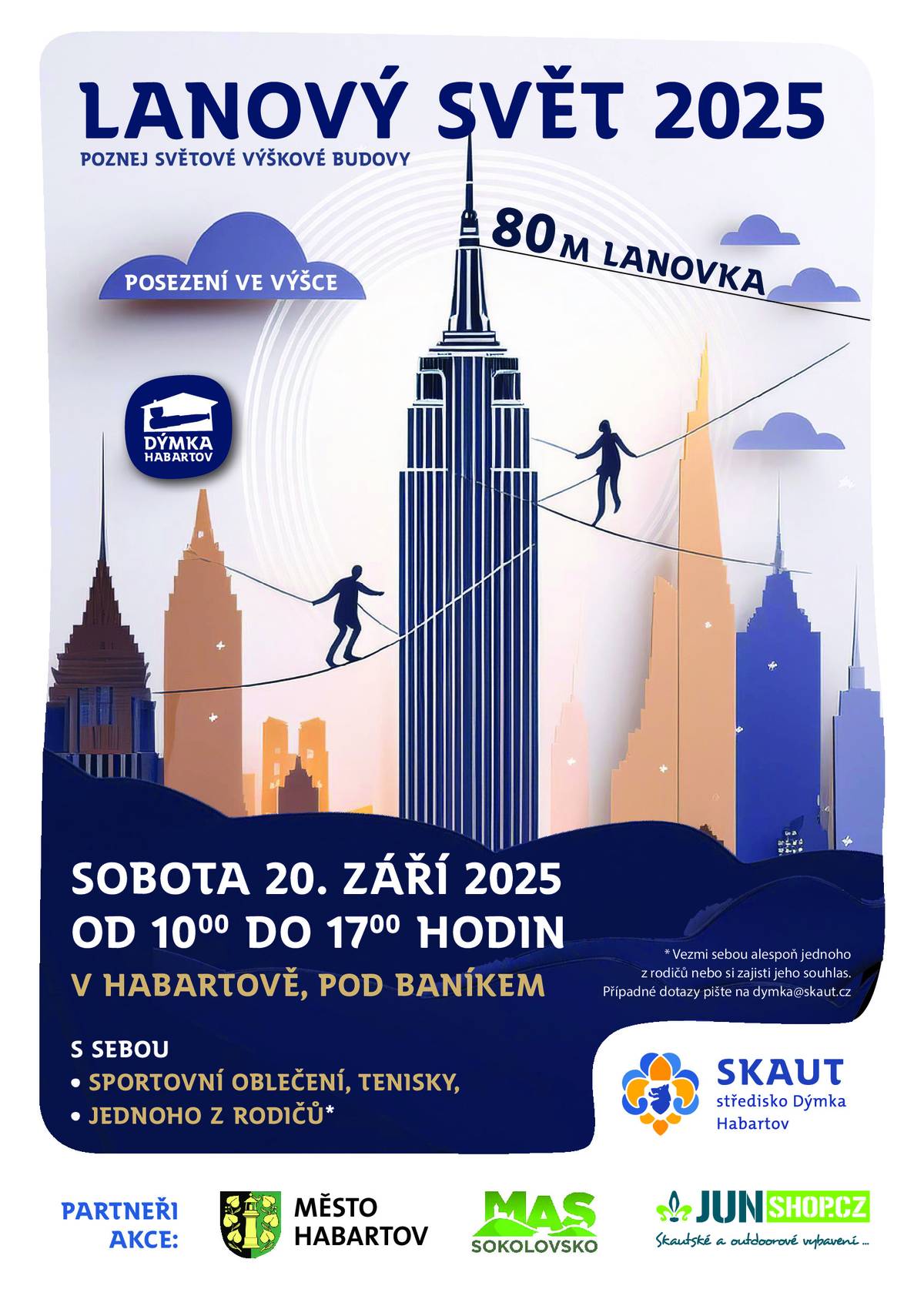 Skautské středisko Dýmka vás zve na sportovní akci 🙂